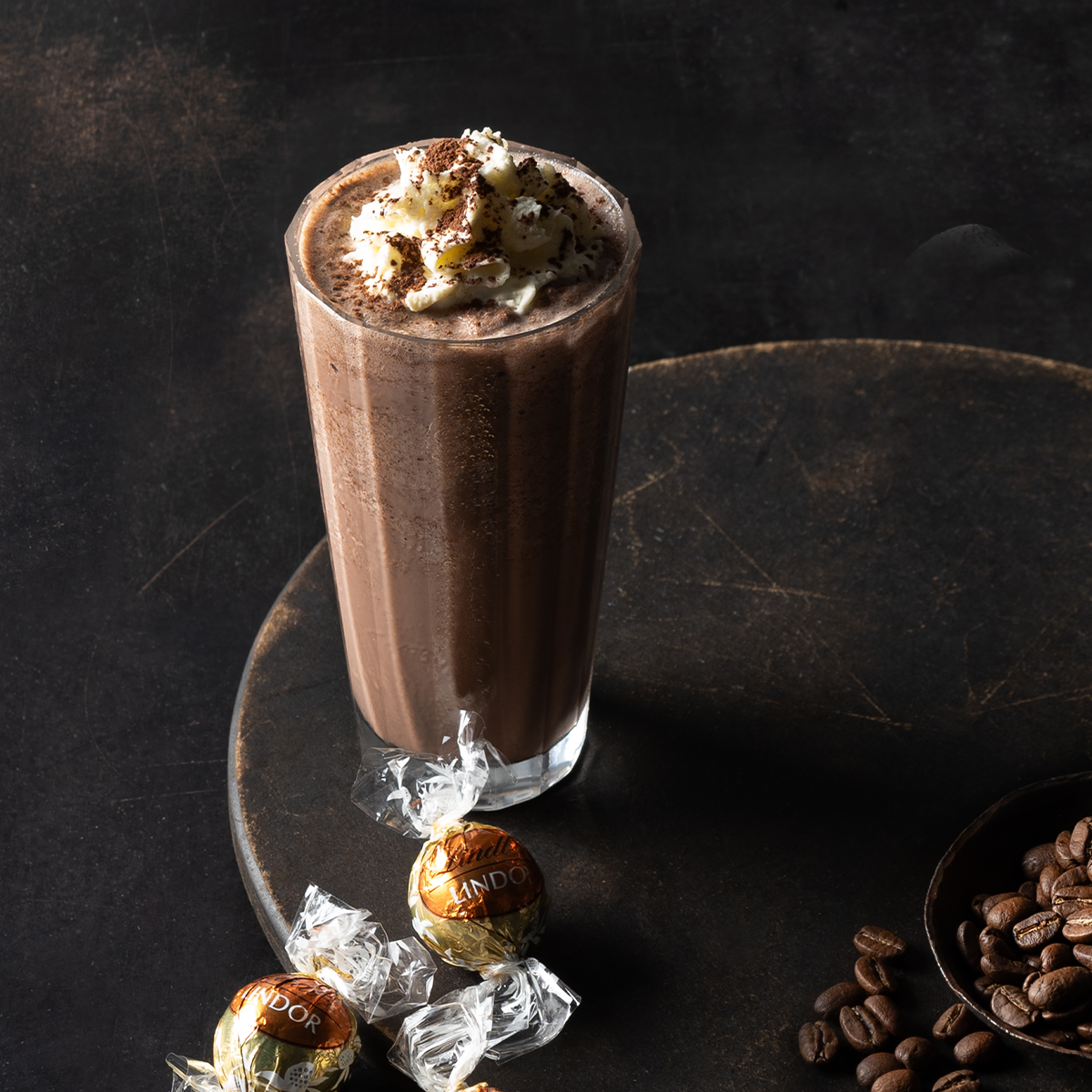Dulce De Leche Mocha Iced Blend - Made with Lindt LINDOR