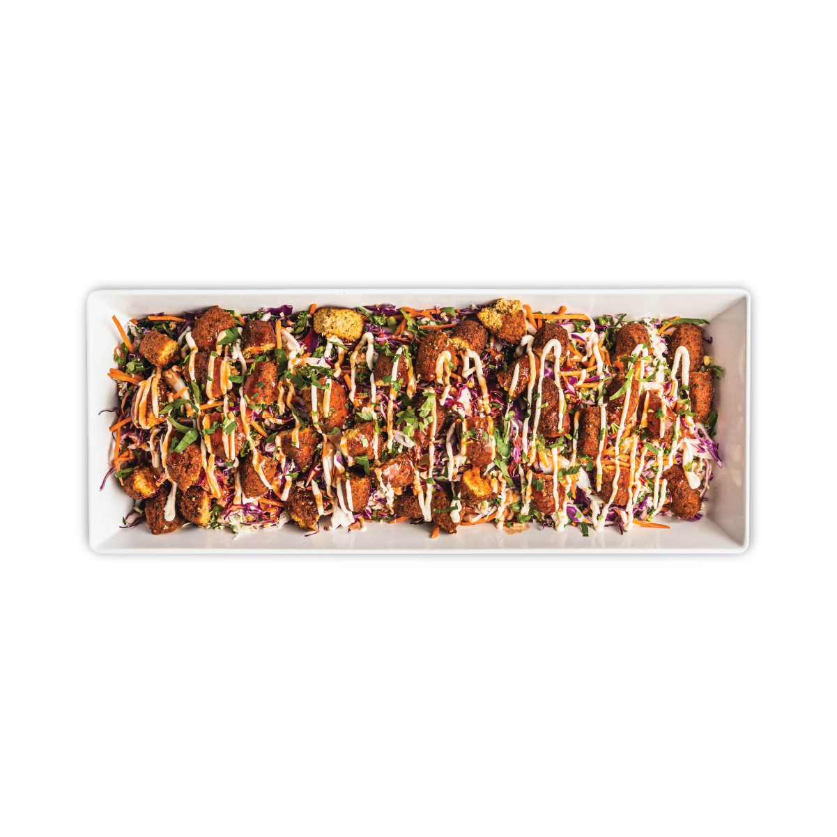 Buffalo Falafel Slaw