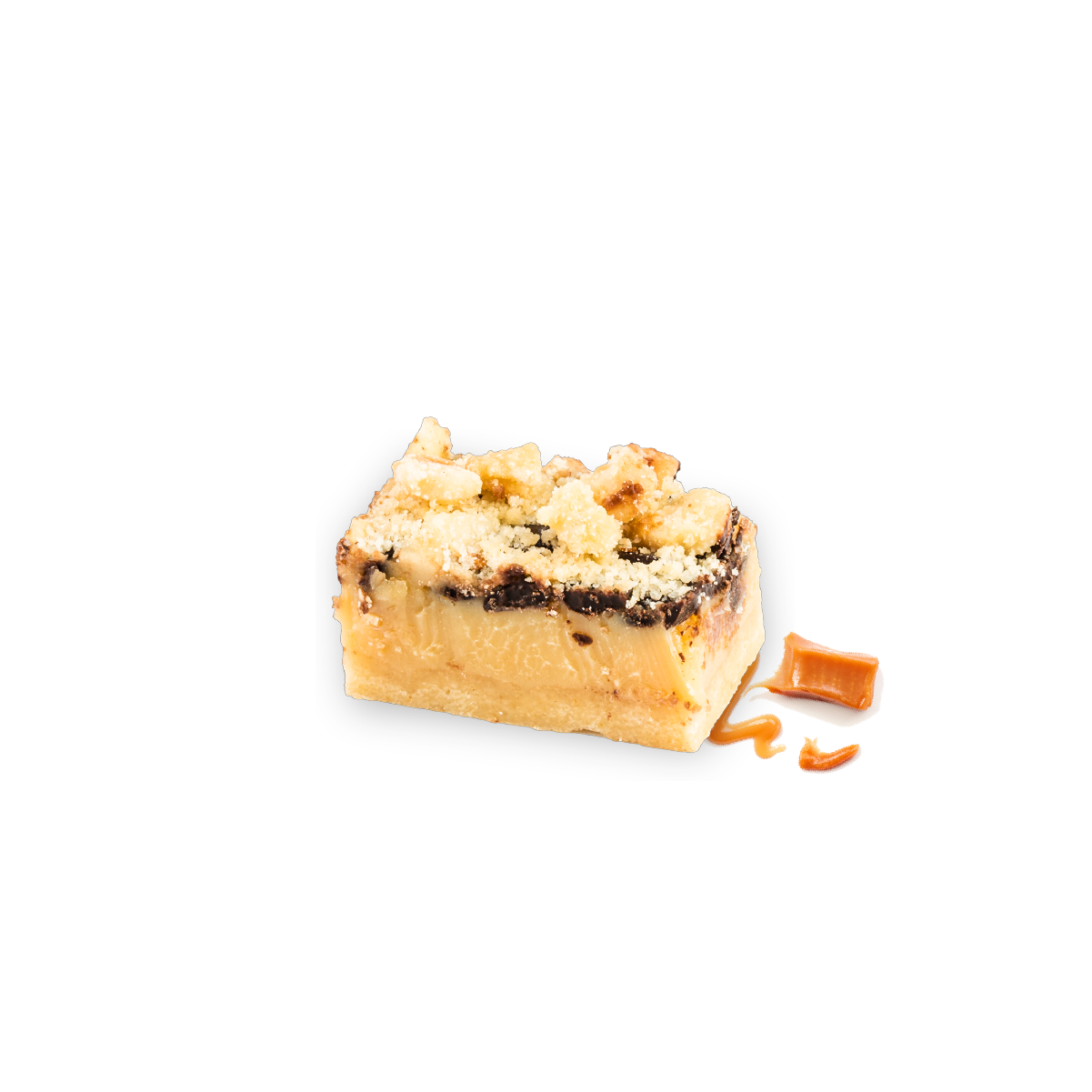 Caramel Macadamia Slice
