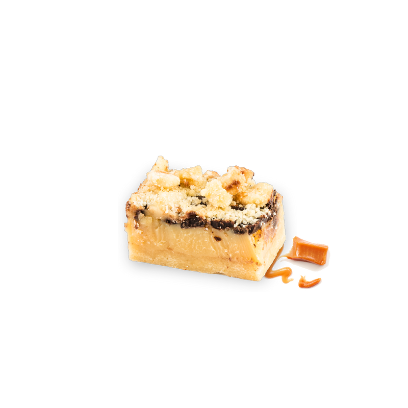 Caramel Macadamia Slice