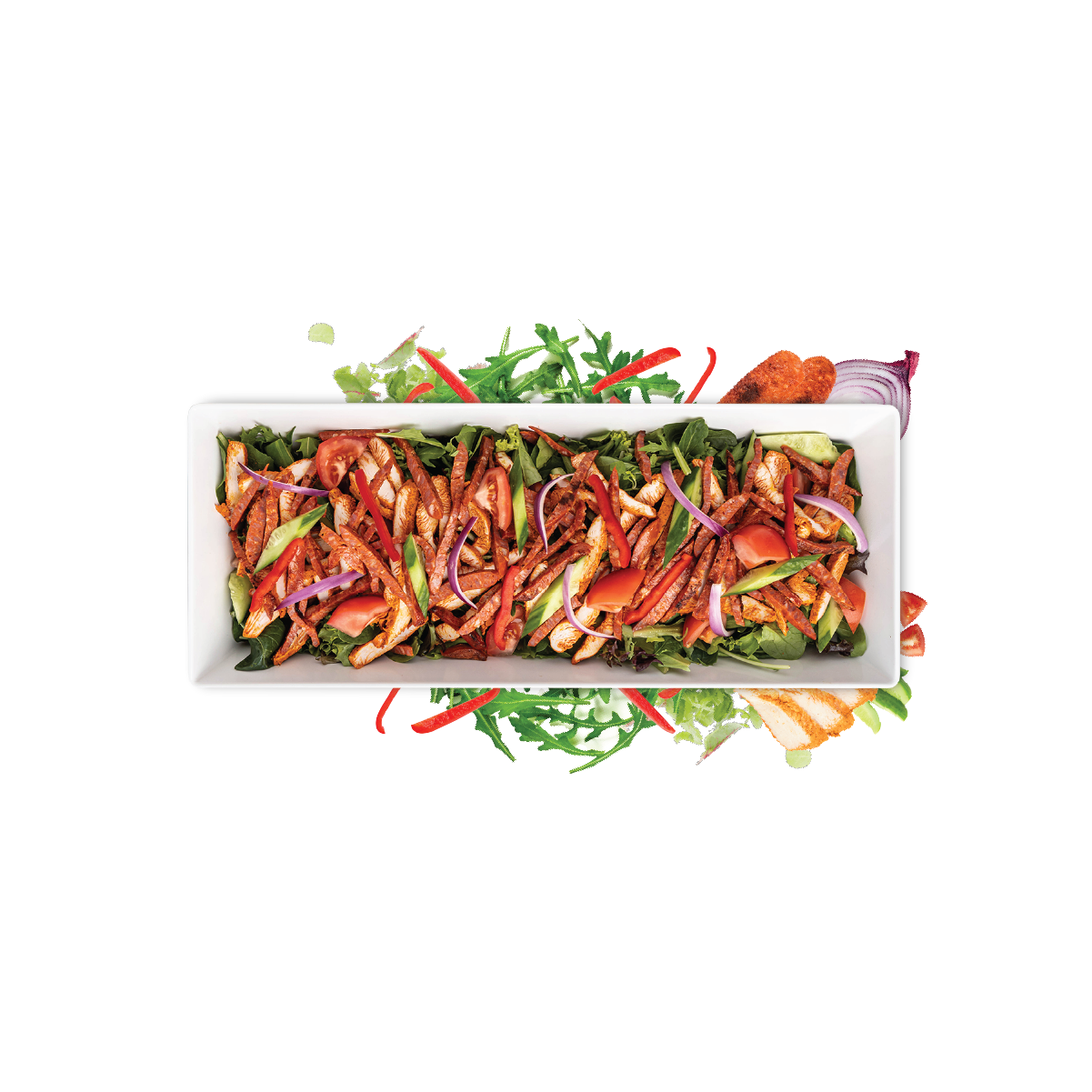 Chicken Chorizo Salad