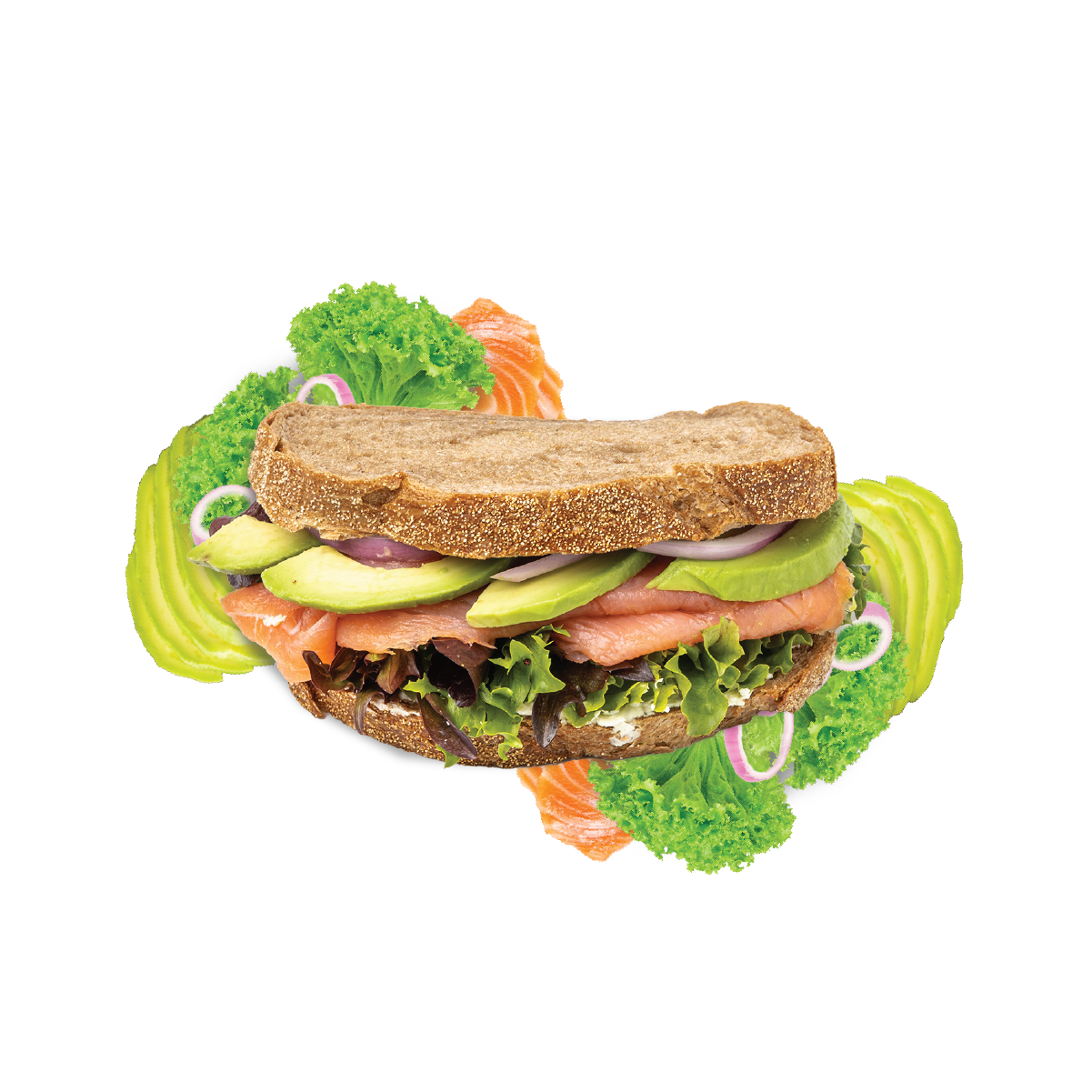 Salmon on Wholemeal