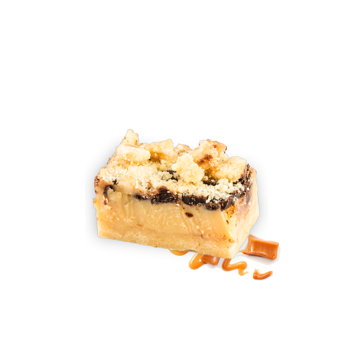 Caramel Macadamia Slice