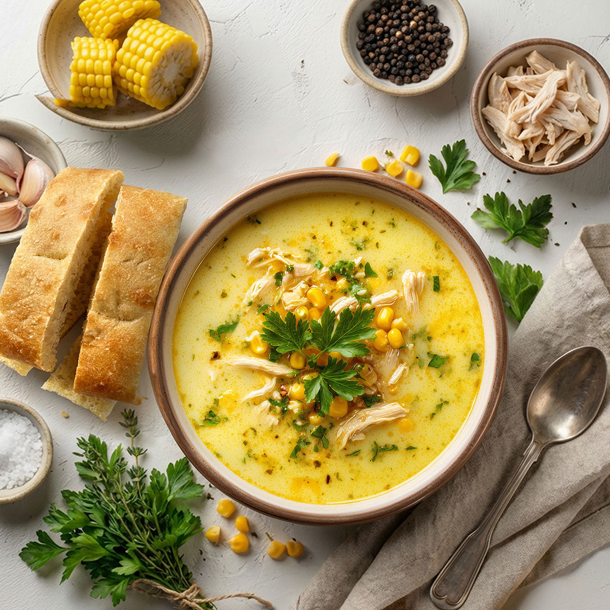 Chicken & Corn
