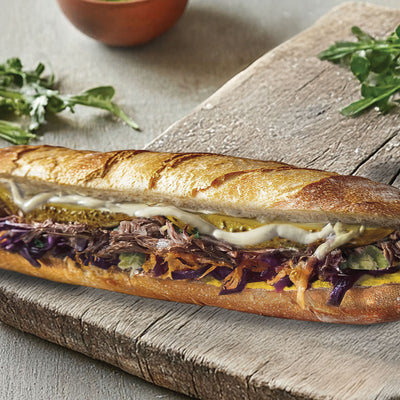 BBQ Beef Brisket Baguette