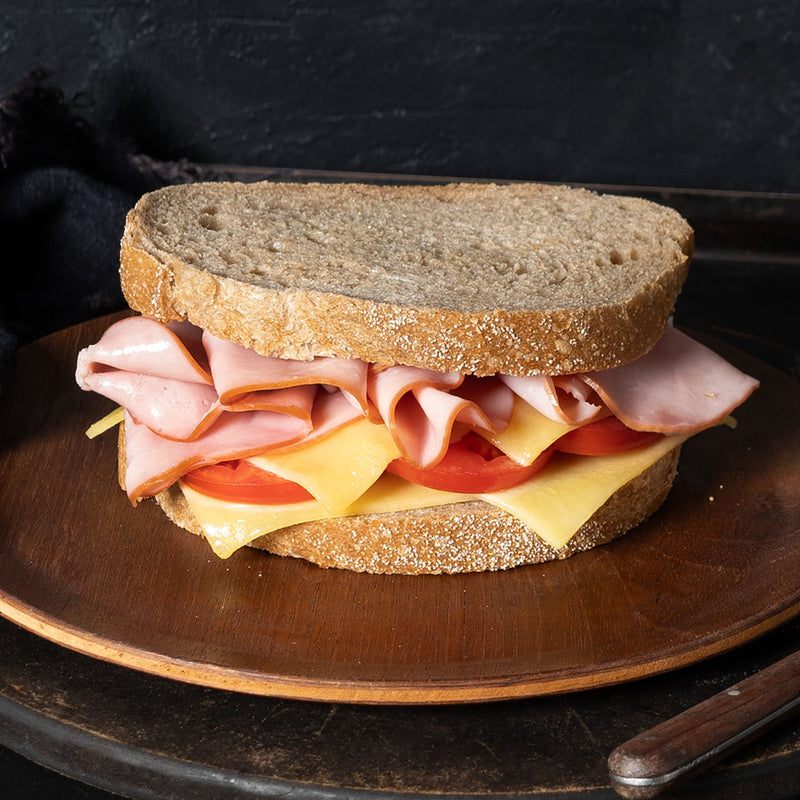Ham, Cheese & Tomato on Wholemeal