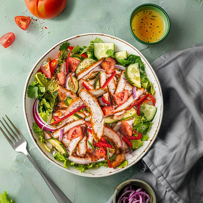 Chicken Schnitzel Salad