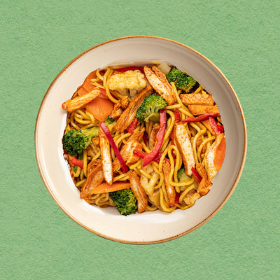 Grilled Chicken Noodle Salad