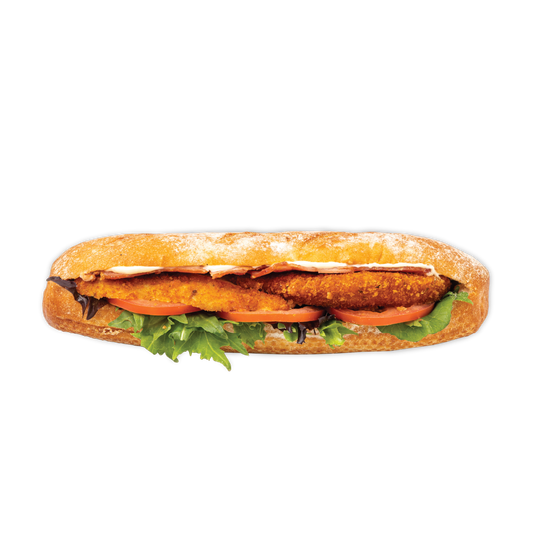 BLT Schnitzel Baguette