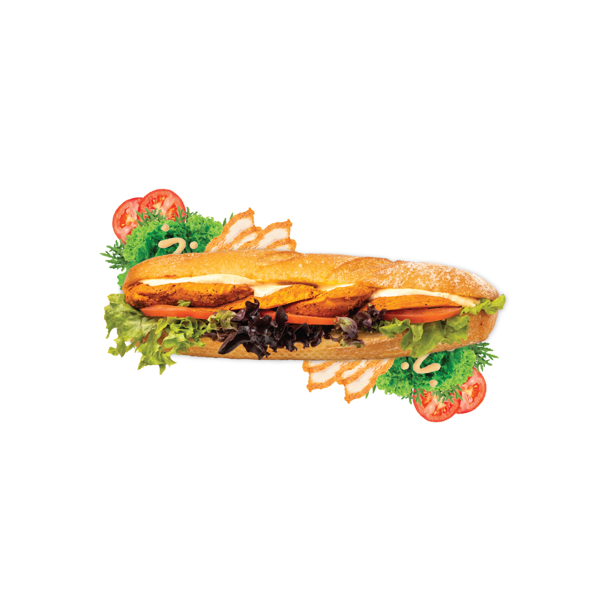 Grilled Chicken Baguette