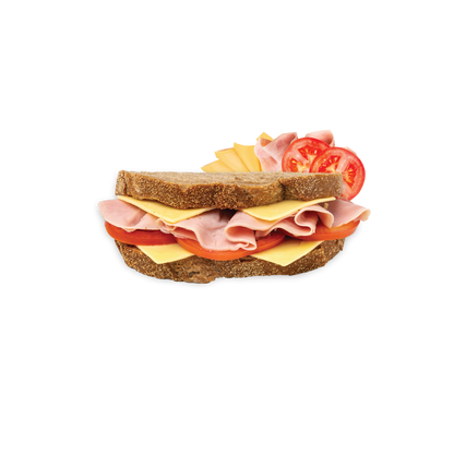 Ham, Cheese & Tomato on Wholemeal