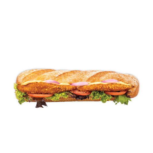 Chicken Schnitzel Baguette